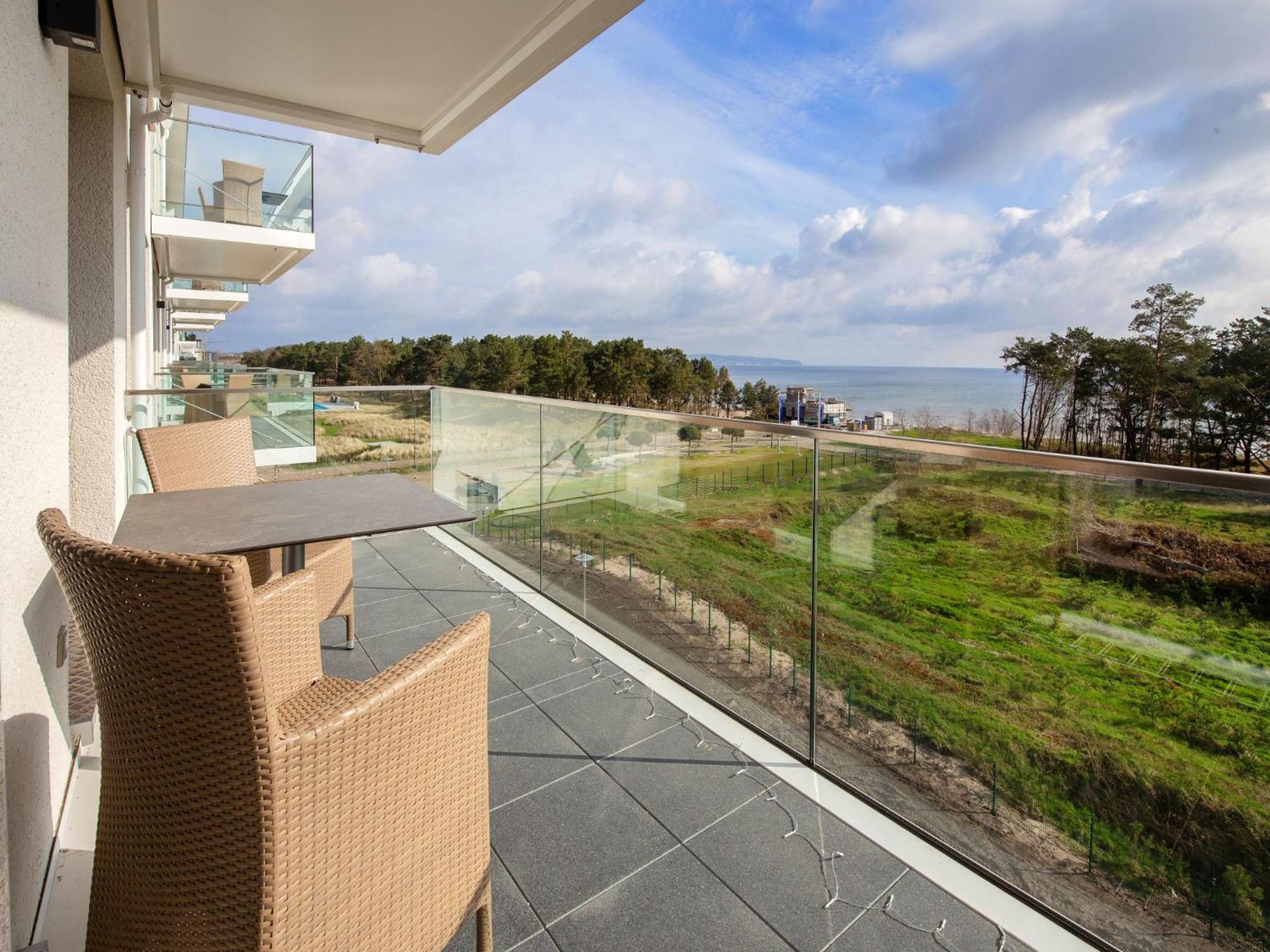 Duenenresidenz Prora - Ferienwohnung Mit Meerblick, 2 Schlafzimmern, Sauna Und Balkon Np-404 Остзебад Бинц Экстерьер фото